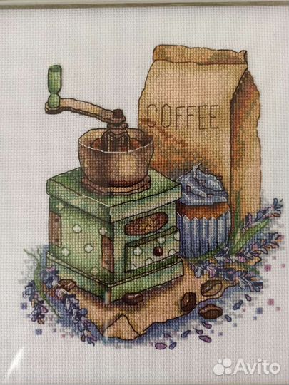 Картина вышитая крестом