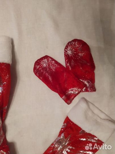 Костюм новогодний Деда Мороза