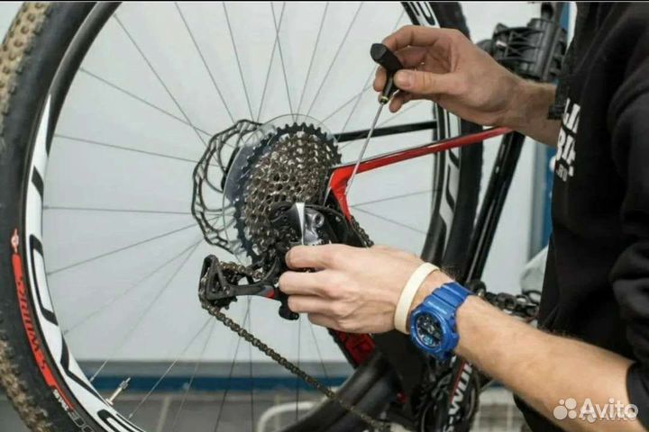 Ремонт, техобслуживание, упаковка, сборка вело