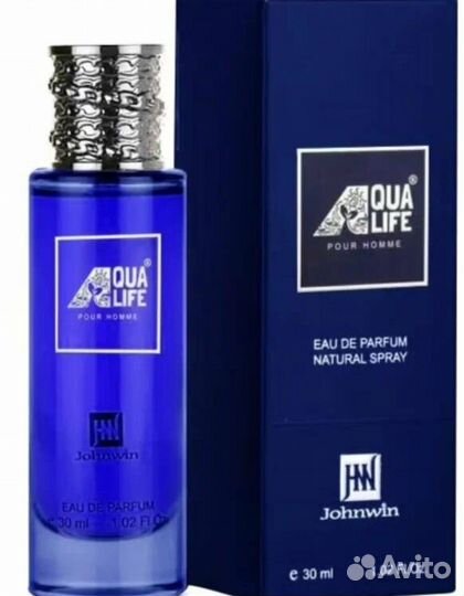 Арабские духи Johnwin Aqua Life 30ml