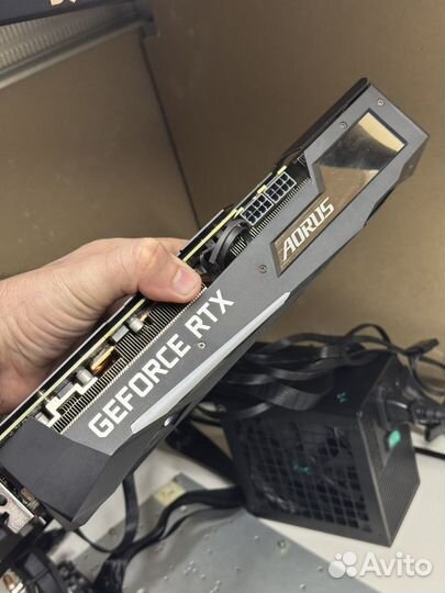 Видеокарта RTX 3070 8gb Gigabyte Aorus