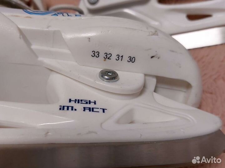 Коньки детские раздвижные 30-31-32-33