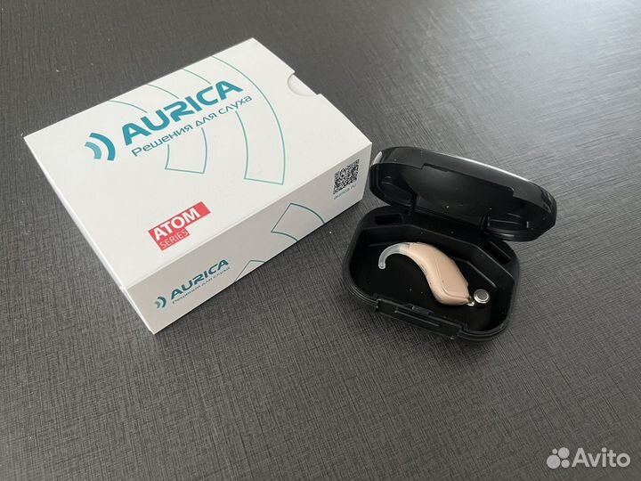 Новый сверхмощный слуховой аппарат Aurica Atom