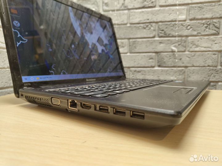 Хороший ноутбук Lenovo, новый аккумулятор