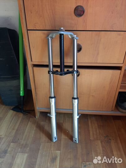 Вилка передняя альфа - дельта, новая