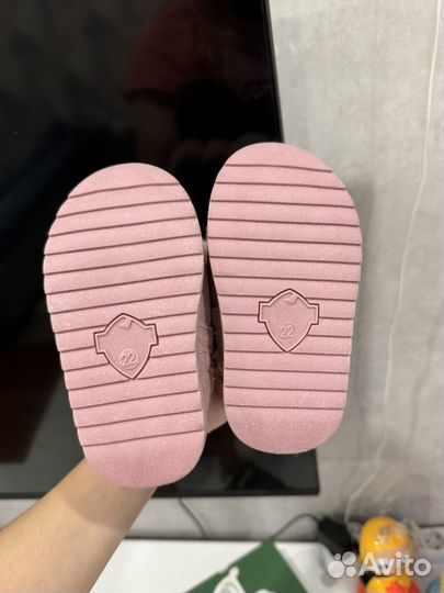 Угги томби детские розовые