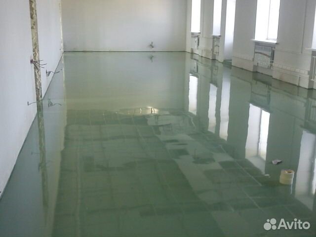 Промышленные,полимерные полы,обеспыливание