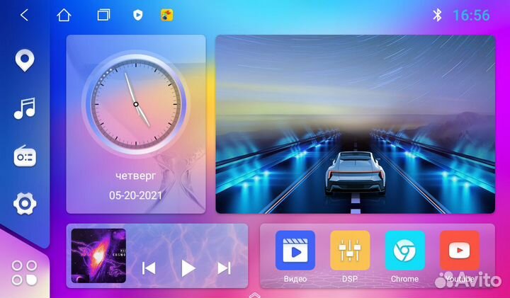 Штатная магнитола Toyota Spade Android 11 2+16