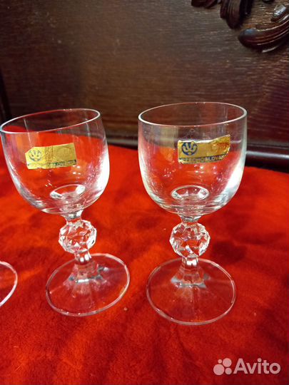 Фужеры богемия