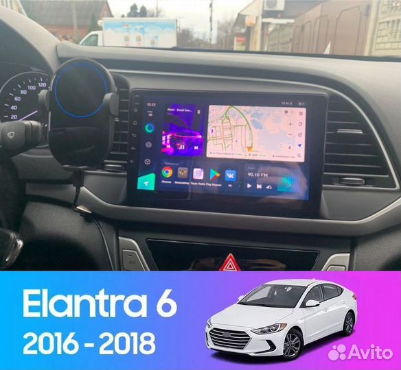 Штатная андроид магнитола Teyes Hyundai Elantra 6