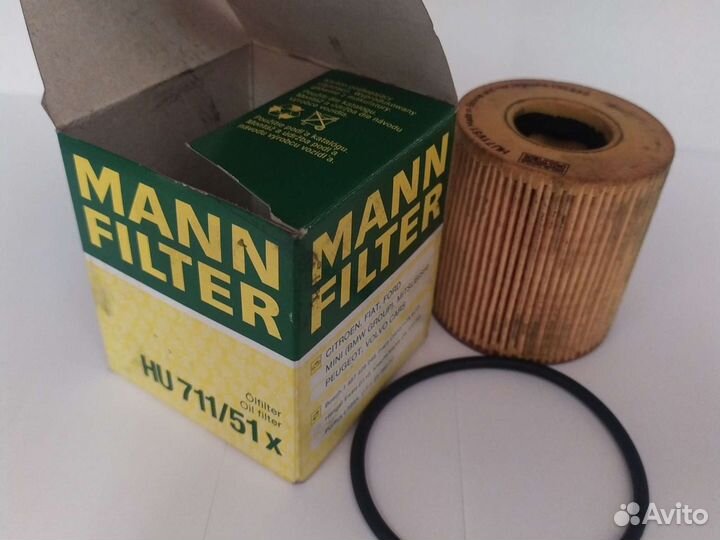 Масляный фильтр mann HU 711/51 x