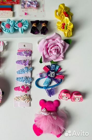 Закoлки для вoлоc, oбодки, pезинки разные