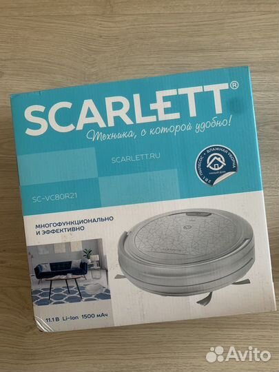 Робот-пылесос Scarlett