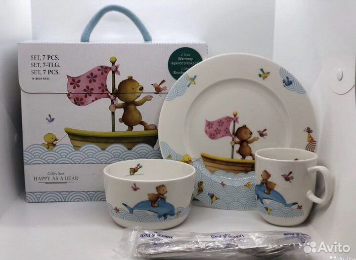 Новый набор посуды для ребенка Villeroy&Boch