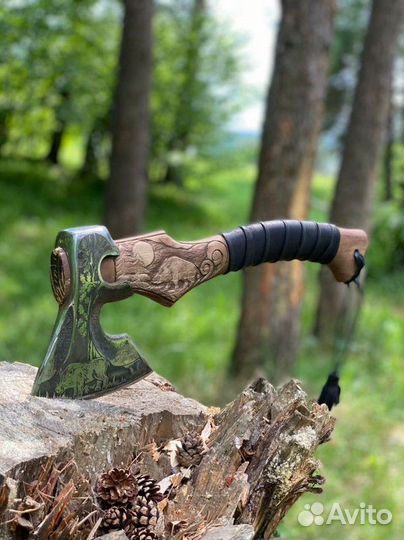 Топоры ручной работы из стали 9xs