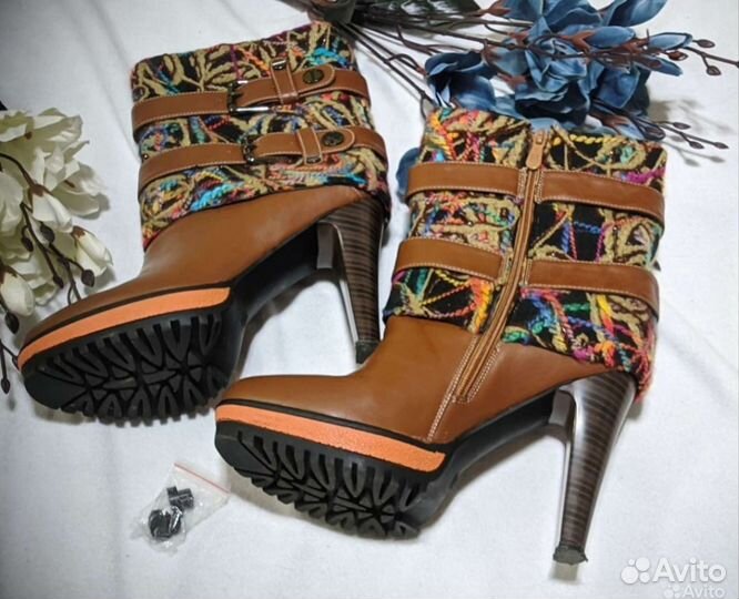 Ботинки Сапоги демисезонные женские 40