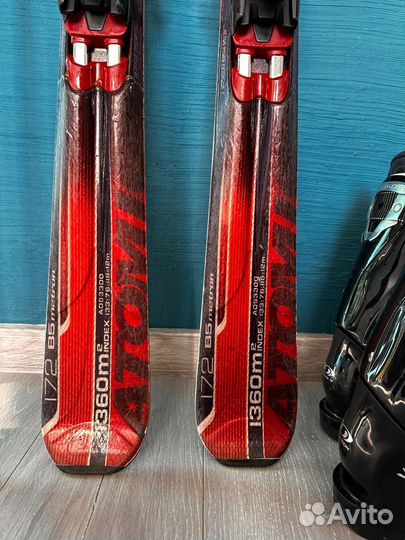 Горные лыжи полный комплект Atomic Salomon