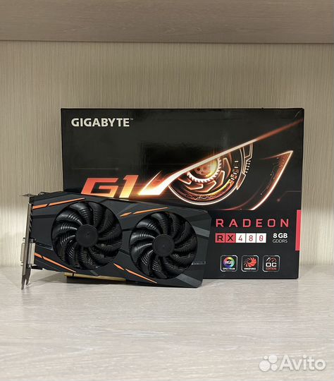 Видеокарта RX 480 8Gb Gigabyte G1