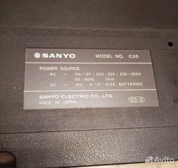 Магнитофон Sanyo c35