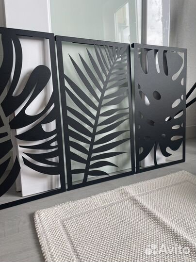 Панно IKEA навесное настенное металлическое