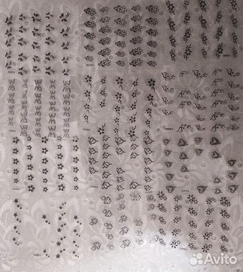 Наклейки для ногтей