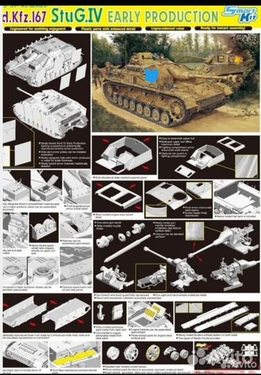 Dragon 6520 StuG IV Early Production