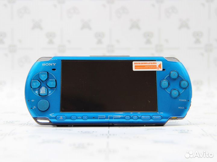 Sony PSP 3008 Slim 64 Gb Blue В коробке