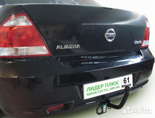 Фаркоп (тсу) на Nissan Almera Classic 2006-2012