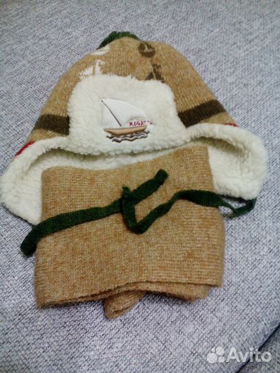 Комплекты: шапка и шарф зима и осень-весна+варежки