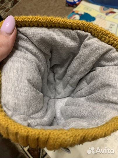 Шапка детская зимняя