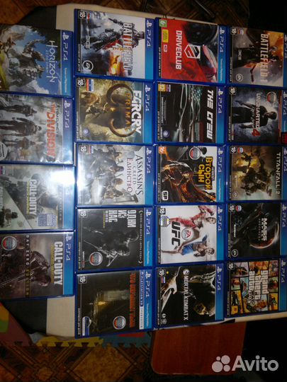 PS 4 новая + 54 топовые игры