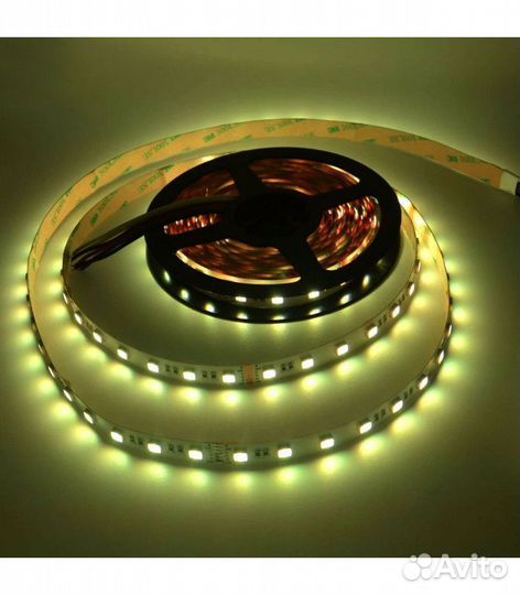Светодиодная лента,RGB+CCT, 24В. IP33