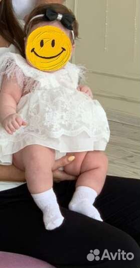 Платье-боди для девочки