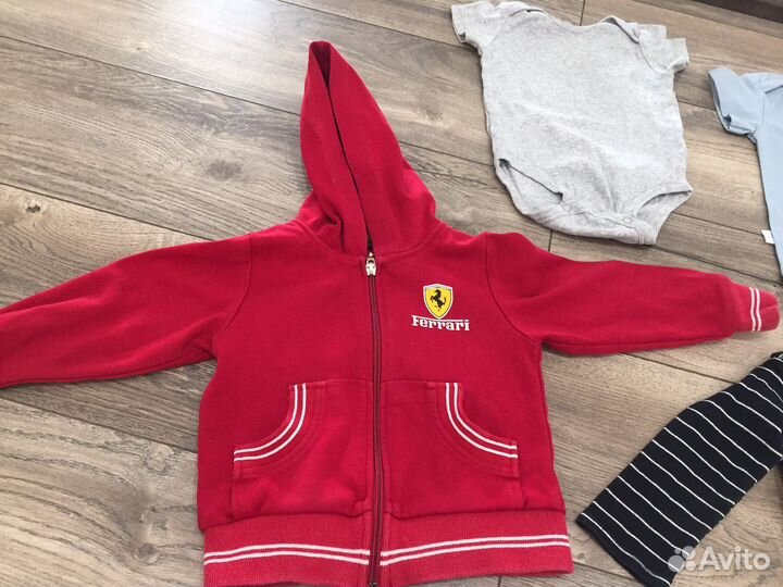 Пакет вещей на мальчика 9-12 мес