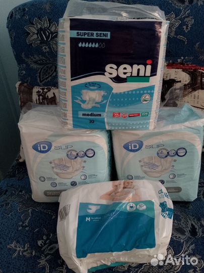 Памперсы для взрослых размер м