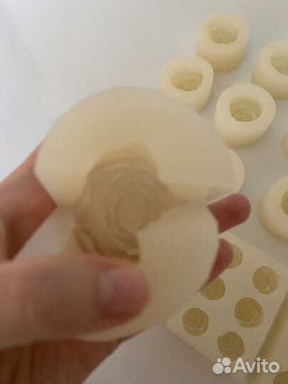 Формымолды для шоколадных роз