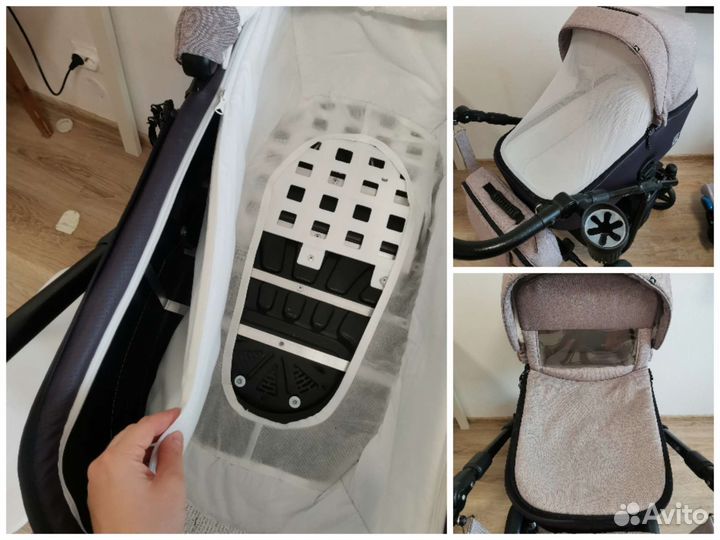 Коляска Adamex Reggio 3 в 1