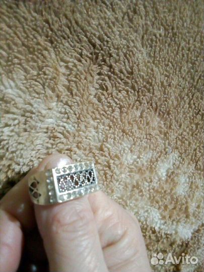 Перстень серебро