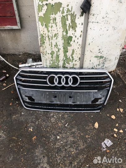 Решетка и бампер Audi A7 Оригинал