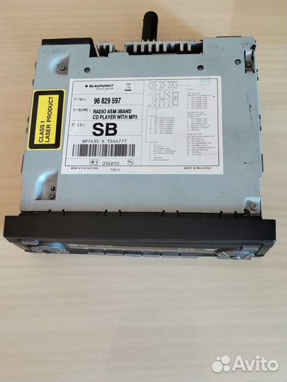 Штатная магнитола