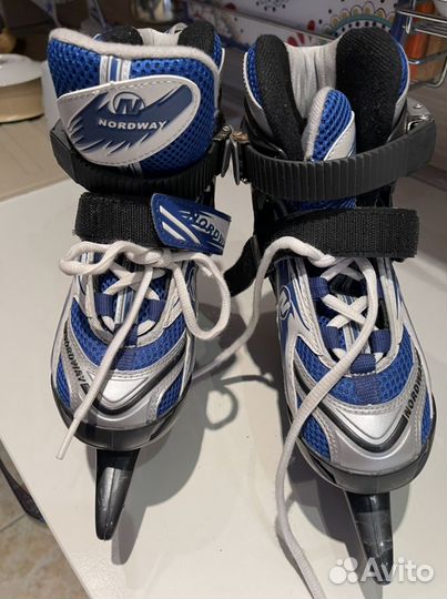 Коньки детские раздвижные