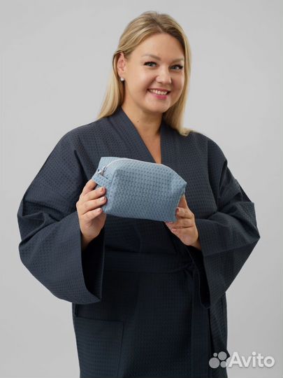 Халат банный вафельный Артикул 731 - 728