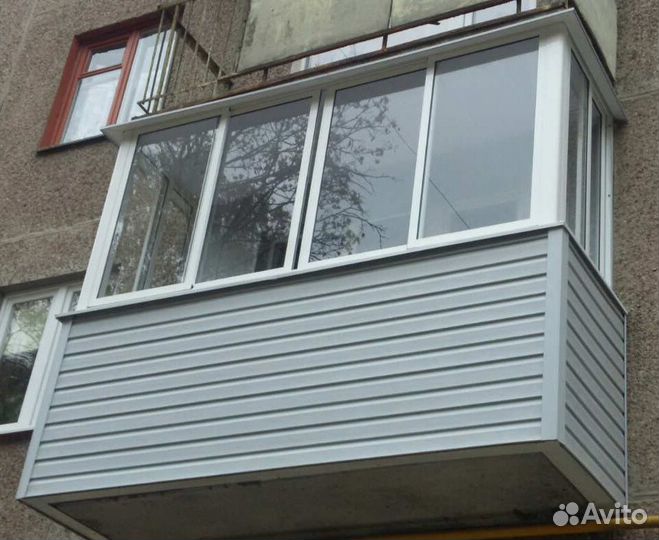 Остекление балкона