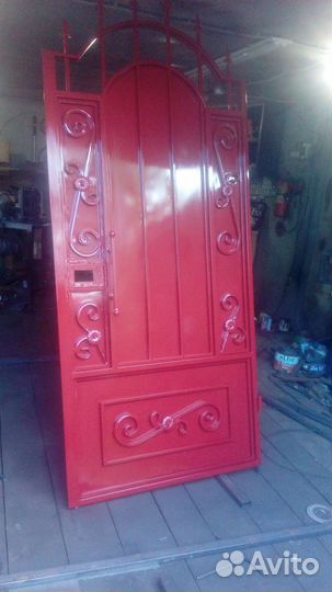 Изготовление металлических ворот,калиток,мангалов