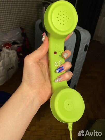 Телефонная трубка Retro гарнитура