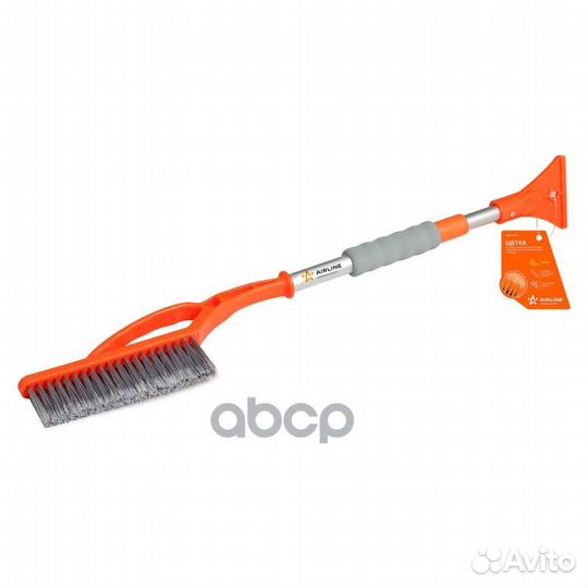 Щетка от снега и льда с телескопической рукоятк