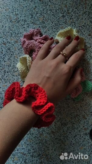 Резинки для волос ручной работы