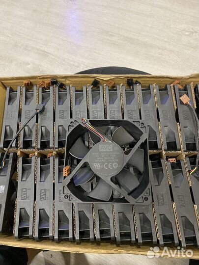 Куллер,вентилятор AVC 120mm,кулер в корпус риги