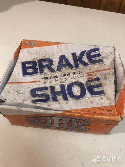 Колодки тормозные барабанные nibk FN0643