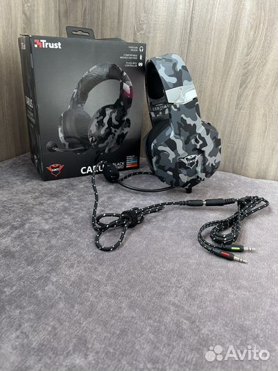 Игровые наушники для пк Trust GXT 323k